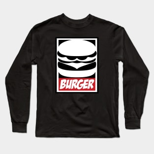 Obey the Burger Long Sleeve T-Shirt